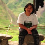 Germaine...for hosting us in Batad, cooking us food, and giving us advice on how to reach the waterfalls. 6/4/10