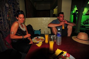 Carl and Tara...for joining me for lunch at Brown Bread Bakery in Varanasi and sharing travel experiences. See you in Saratoga Springs! 7/14/10