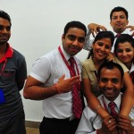kingfishers The Kingfisher staff at Amritsar Airport...for joking around with me while I checked into my flight for Jaipur. Good luck getting into UCLA! 7/16/10