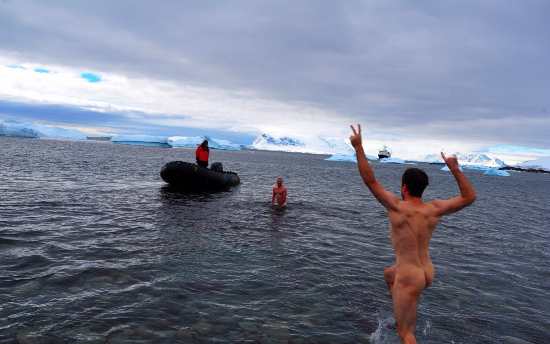 Skinny Dipping In Antarctica (NSFW)