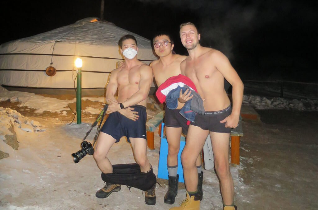 Going Streaking In A Mongolian Winter