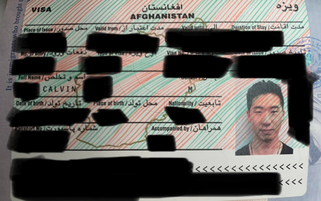 The Afghanistan Visa For USA Passports