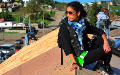 Photo Shoot On The Roof