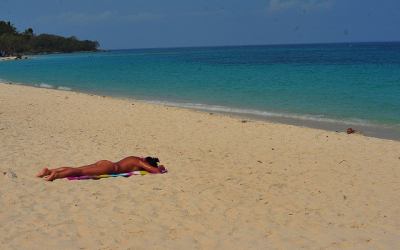A Moment Of Paradise At Playa Blanca
