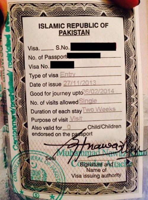 The Pakistan Visa Requirements For U.S. Citizens