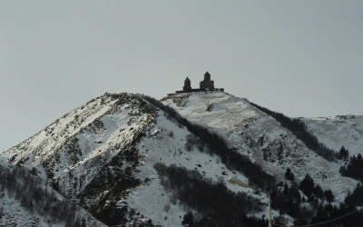The Georgian Military Road To Kazbegi