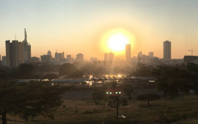 A Sunrise In Nairobi, Kenya