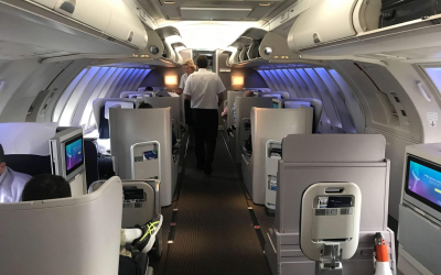 British Airways Club World/Business Class From NYC To London