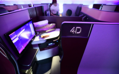 Flying The Qatar Airways QSuite Business Class (777-300ER From Dallas To Doha)