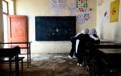 Class is in Session at the Afghan/Uzbek Border!