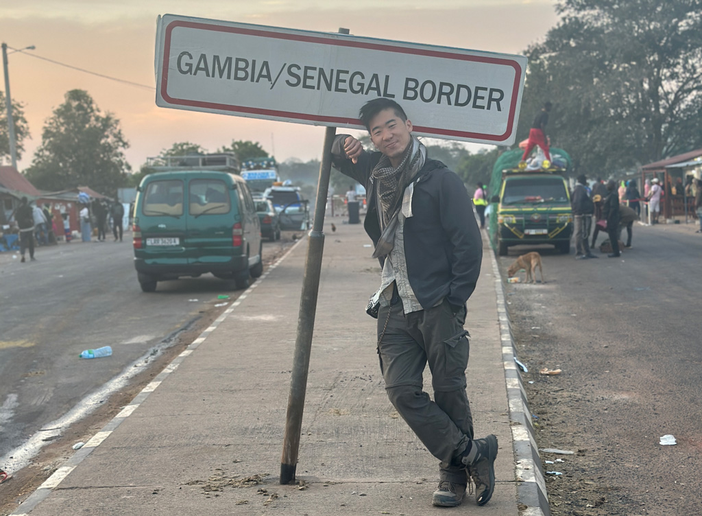 Crossing from The Gambia -> Senegal -> Guinea-Bissau